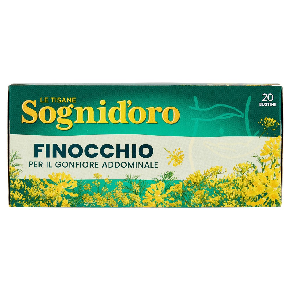 Tisana 100% Al Finocchio Senza Aromi 20x2g Bustine Sognid'oro - Foto 1