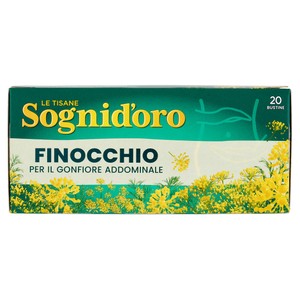 Tisana 100% Al Finocchio Senza Aromi 20x2g Bustine Sognid'oro - Foto 1