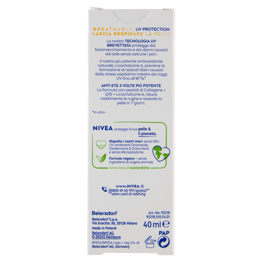 Nivea Sun Crema Viso Anti Age&Pigm Fp50 - Foto 3
