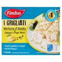 I Grigliati Merluzzo D ' alaska Con Limone E Pepe Nero Findus I Grigliati Merluzzo D ' alaska Con Limone E Pepe Nero Findus