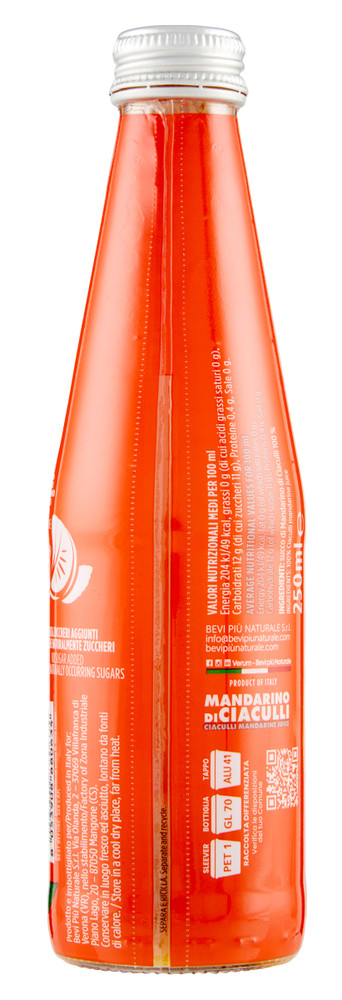 Verum Succo 100% Mandarino Di Ciaculli - Foto 3