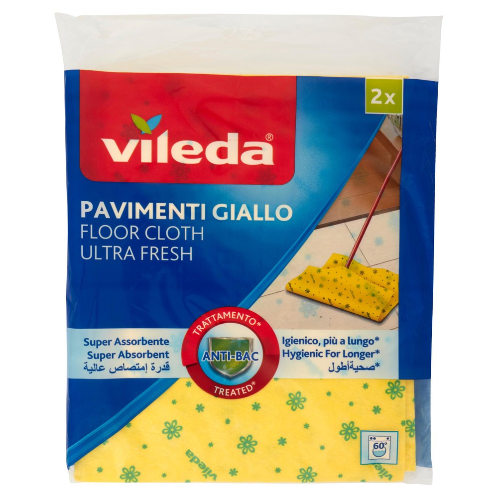 Pannogiallo Per Pavimenti Ultrafresh Vileda