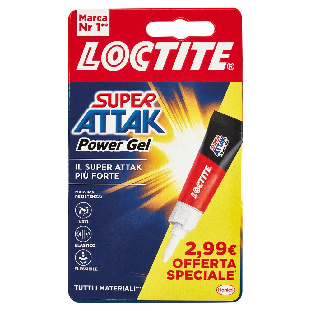 Super Attak Power Gel 3 Gr Loctite - Foto 1