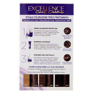 Colorazione Capelli 6.11 Biondo Scuro Excellence Cool Creme - Foto 3