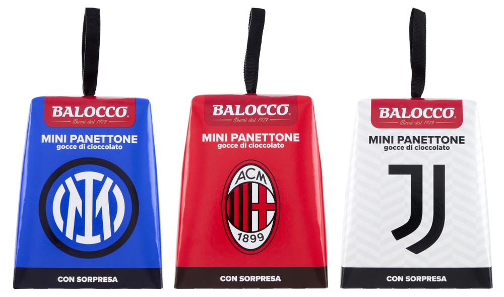 Mini Panettone Con Gocce Di Cioccolato Calcio Balocco - Foto 1