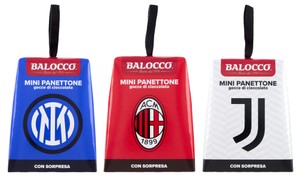 Mini Panettone Con Gocce Di Cioccolato Calcio Balocco - Foto 1