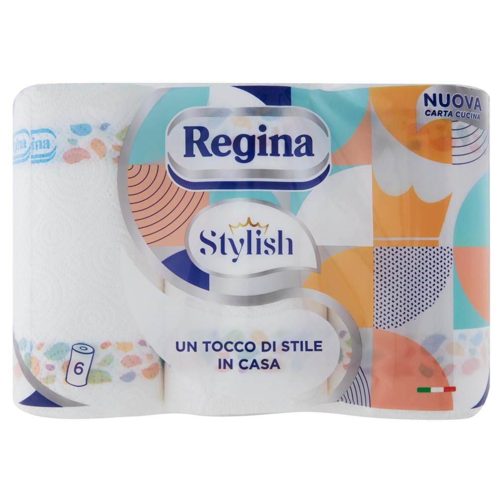 Regina Stylish carta igienica 12 rotoli