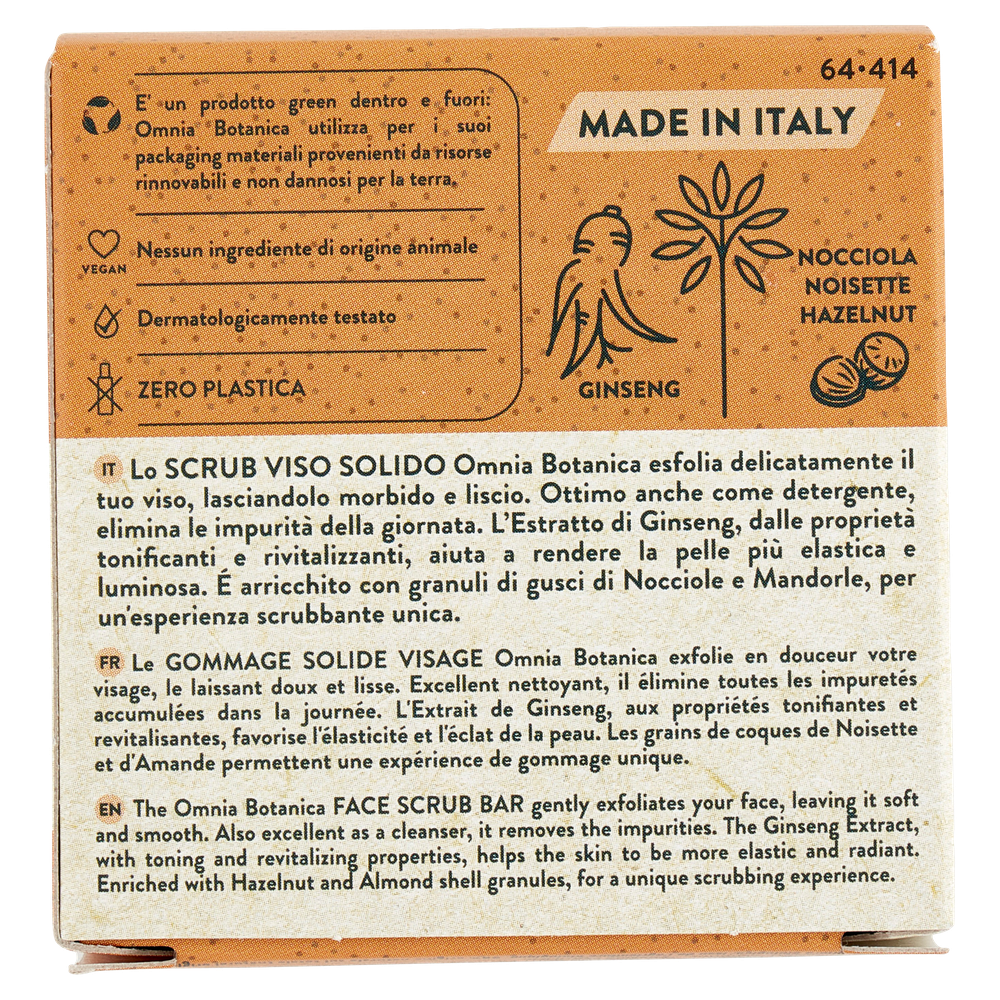 Scrub Viso Solido 50g Omnia Botanica - Foto 3
