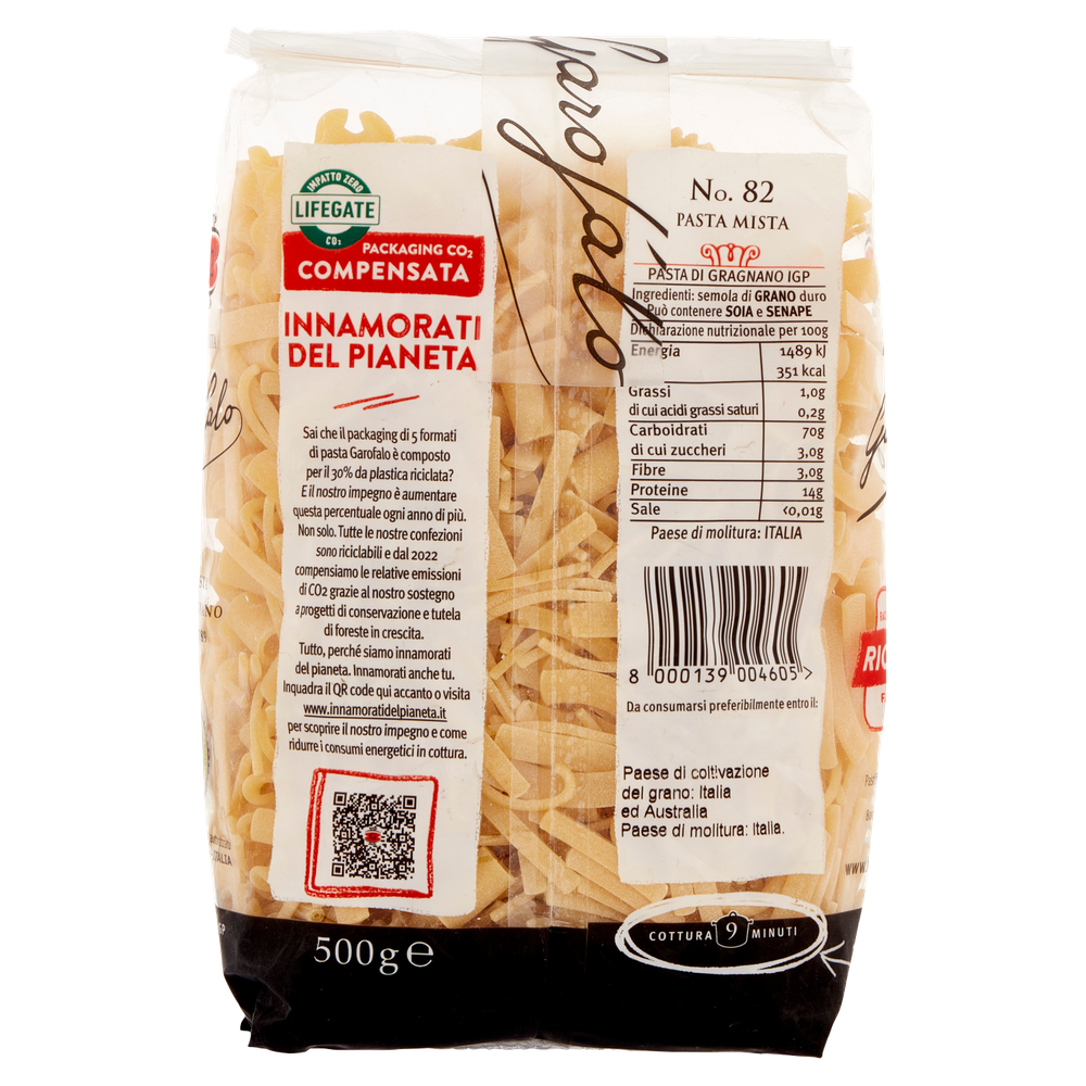 Pasta Mista N.82 Pasta Di Gragnano Dop Garofalo - Foto 3