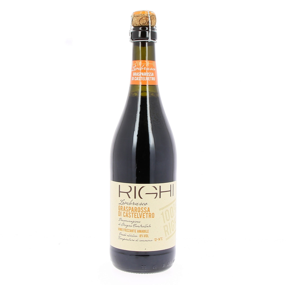Lambrusco Grasparossa Amabile Righi - Foto 1