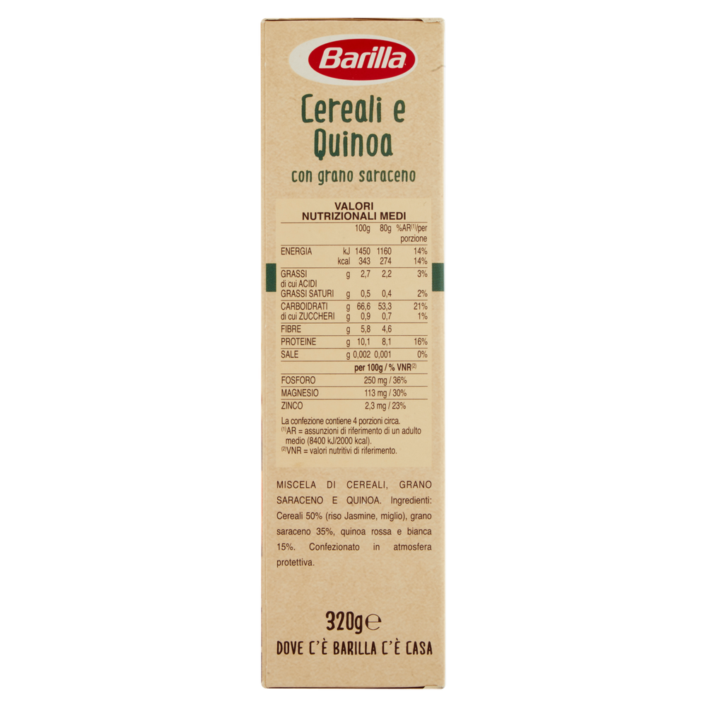 Mix Cereali E Quinoa Con Grano Saraceno Senza Glutine Barilla - Foto 2