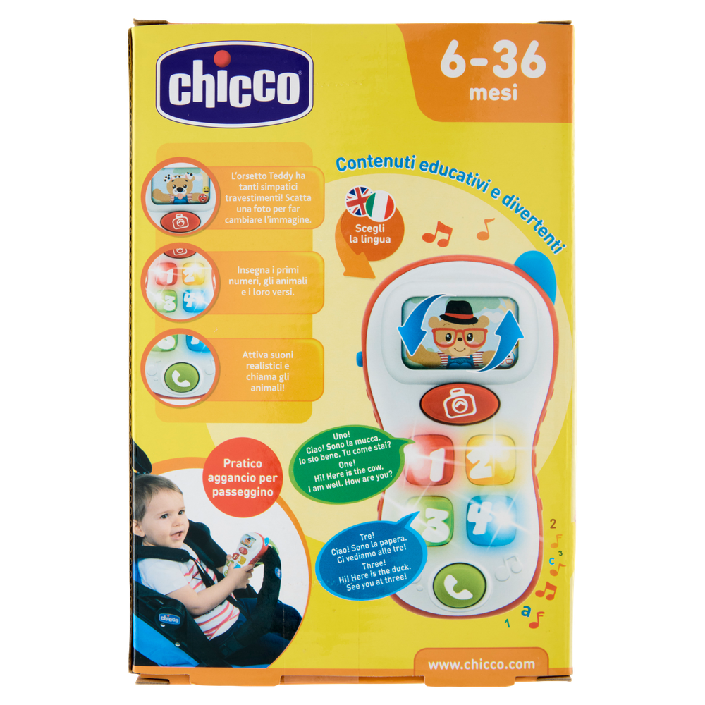 Gioco Abc Selfie Phone Ita/En Chicco - Foto 3