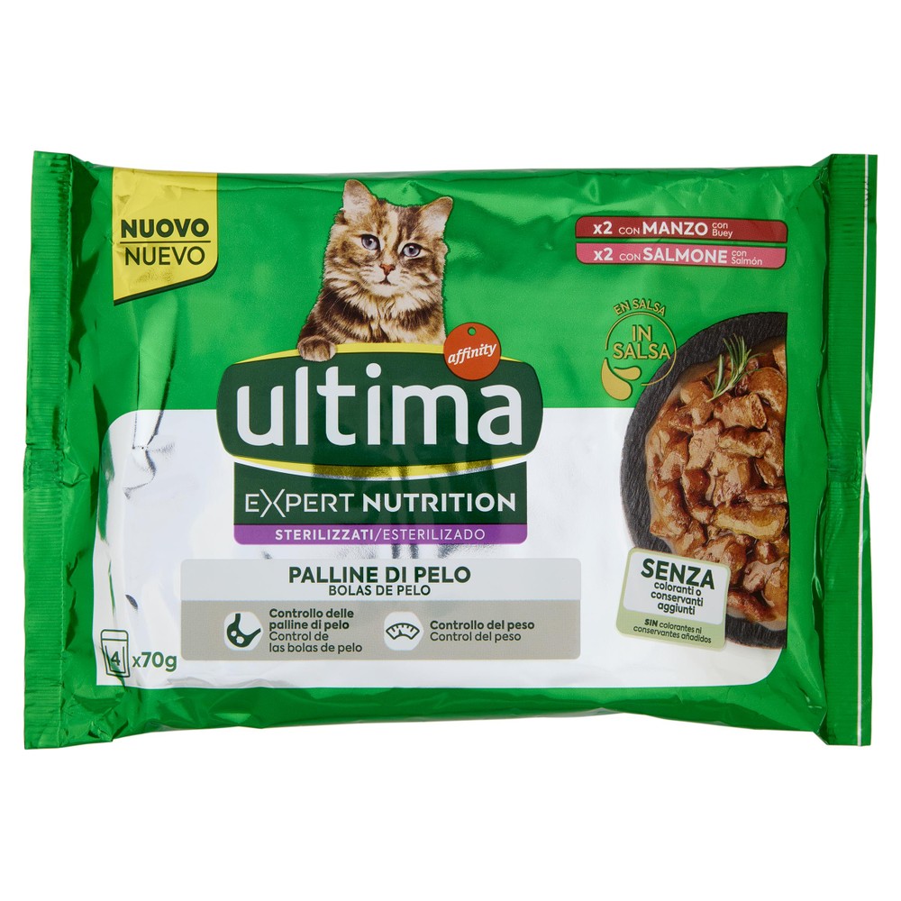 Alimento Umido Gatti Nutrition Hairball Ultima Expert - Foto 1