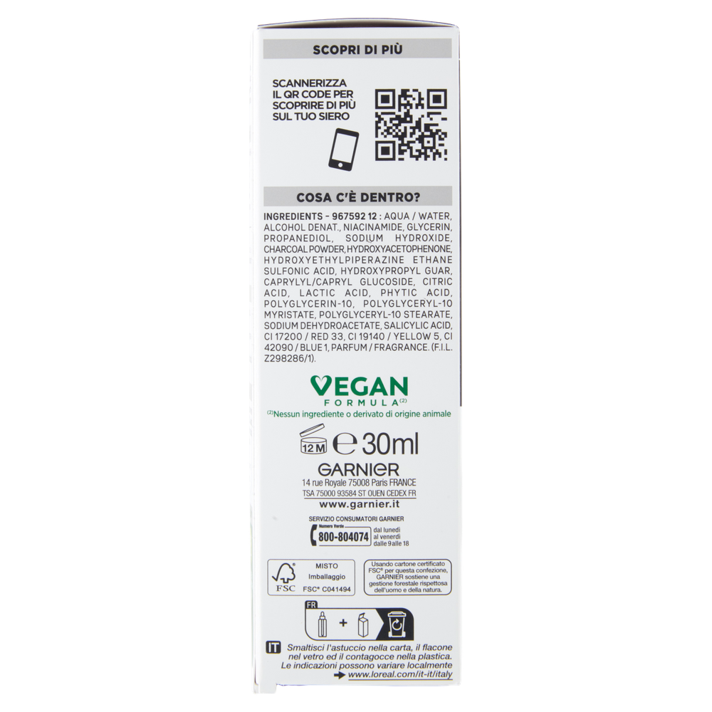 Siero Anti-Imperfezioni Carbone Pureactive Garnier - Foto 2