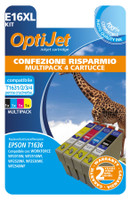 Cartuccia Compatibile E16xl Kit Nero+colore Cruciverba Epson Optijet
