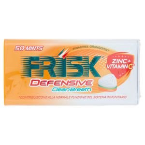 Frisk Clean Breath Orangemint Defence
