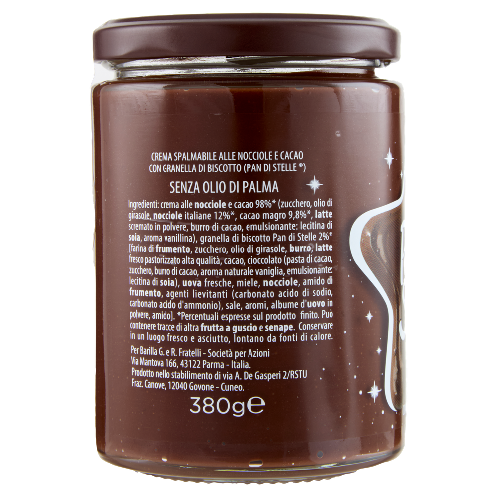 Crema Spalmabile Cacao, Nocciole E Granella Di Biscotti Pan Di Stelle - Foto 2