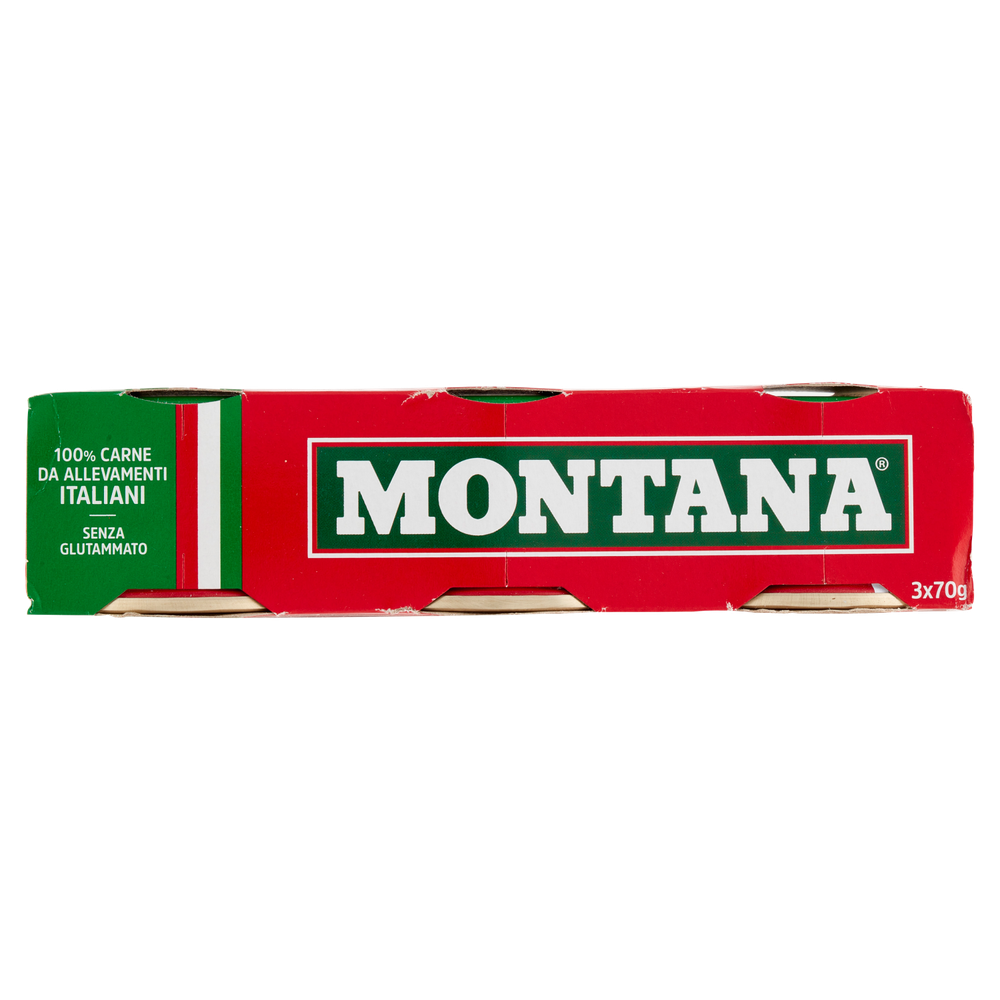 Carne In Gelatina Classica 3 Da Gr.70 Montana