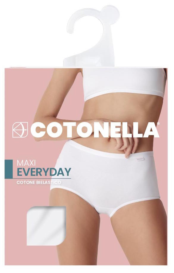 Slip Maxi Donna Taglia 6 Bianco Cotonella - Foto 2