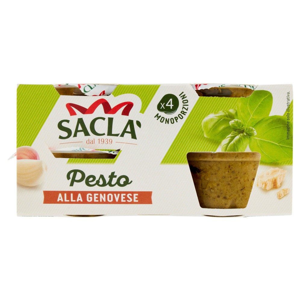 Pesto Alla Genovese 4x45g Sacla' - Foto 1