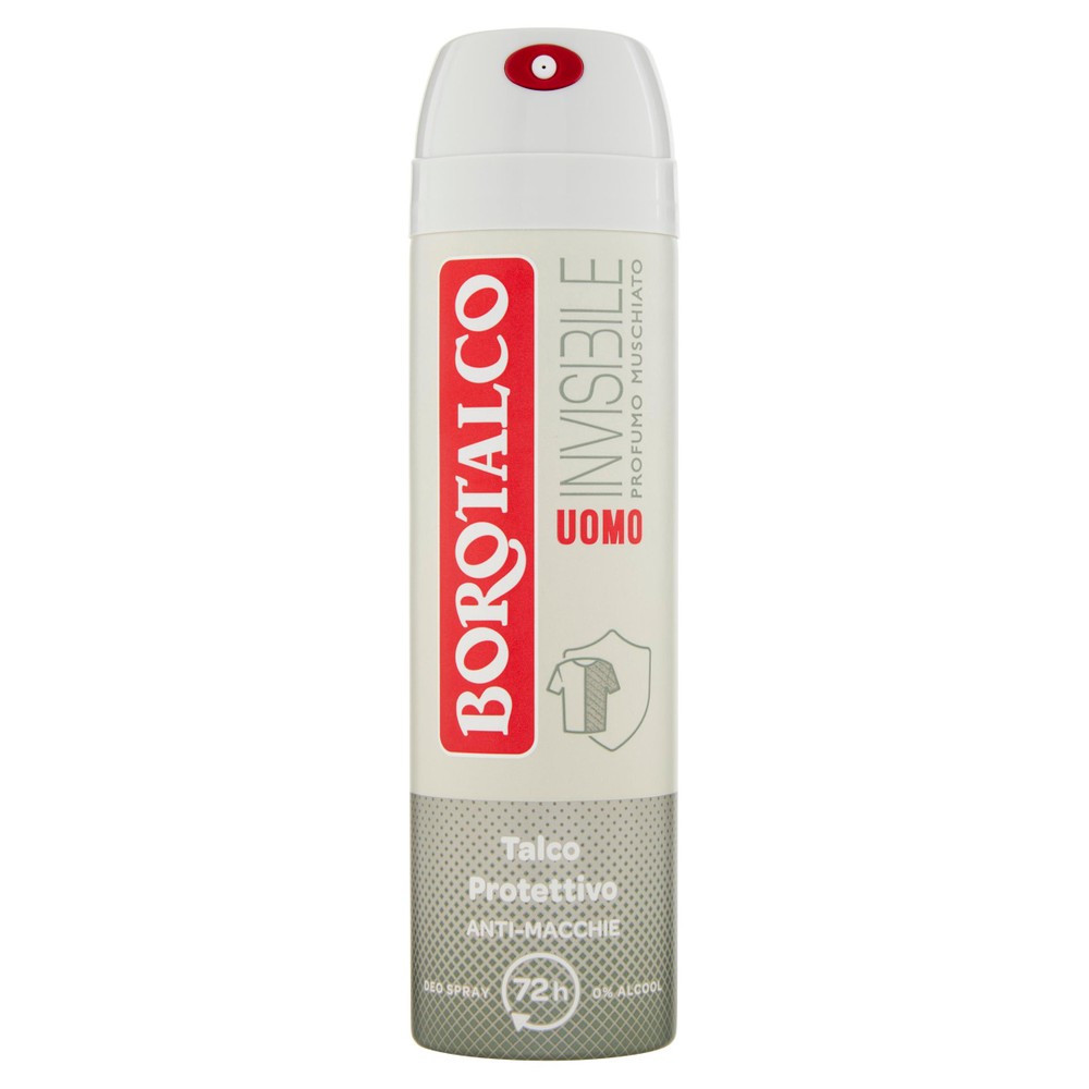 Deodorante Spray Men Invisibile Dry Borotalco