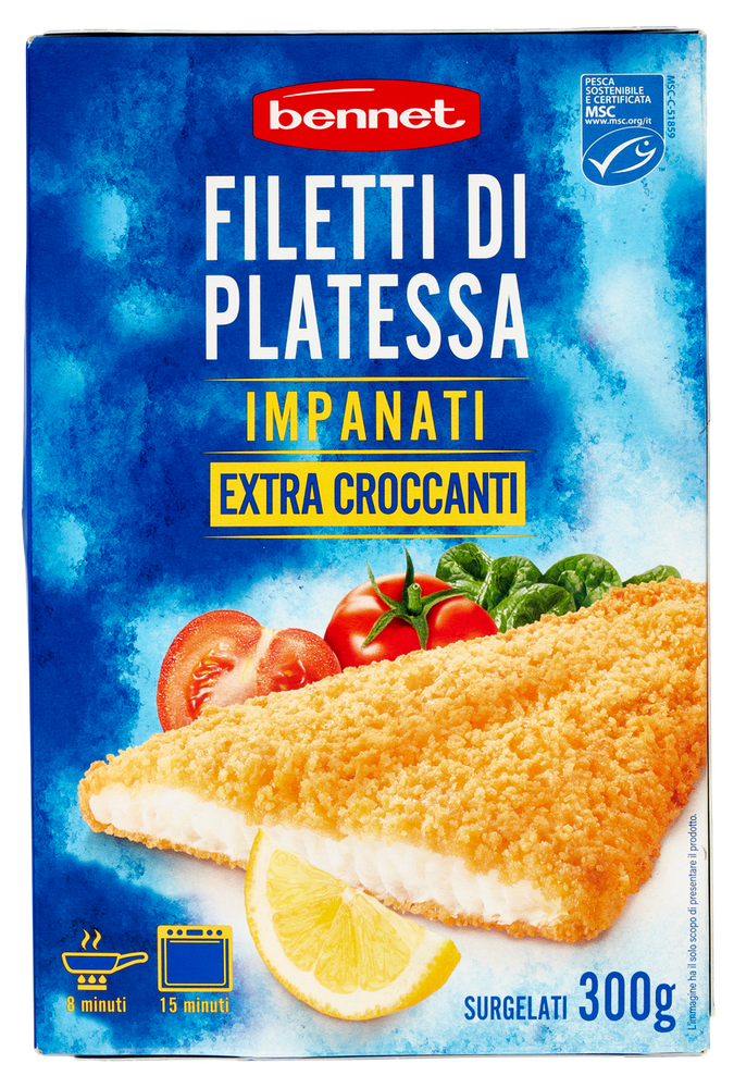 Filetti Di Platessa Impanati Bennet
