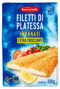 Filetti Di Platessa Impanati Bennet