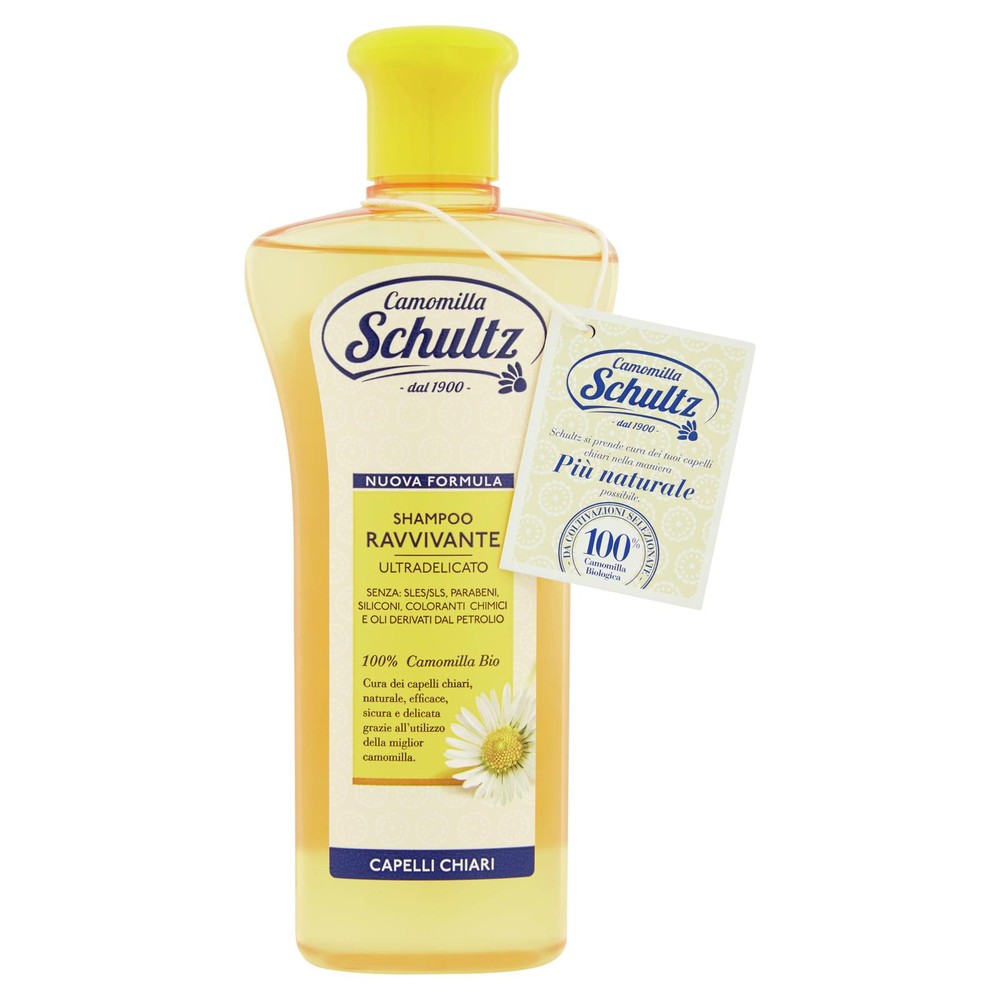 Shampoo Ravvivante Ultradelicato Capelli Chiari Camomilla Schultz - Foto 1