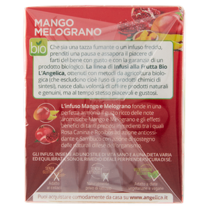 Infuso Passione Di Mango E Melograno Bio 15x1,8g L'angelica - Foto 2
