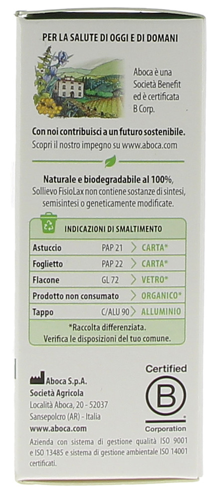Aboca Sollievo Fisiolax 45 Compresse - Foto 2