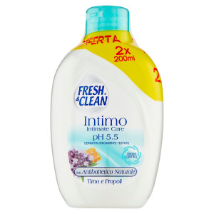 Detergente Intimo Timo E Propoli Fresh&Clean X2 - Foto 1