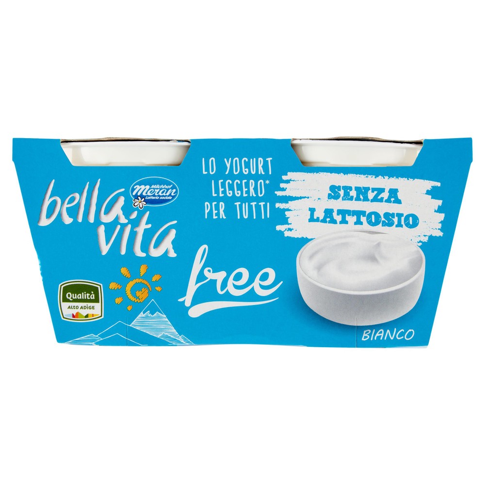 Yogurt Bianco Senza Lattosio Merano 2 Da Gr. 125 - Foto 1