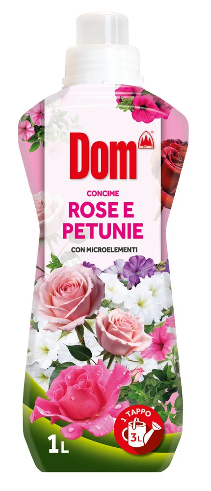 Concime Dom Rose E Petunie 1l - Foto 1