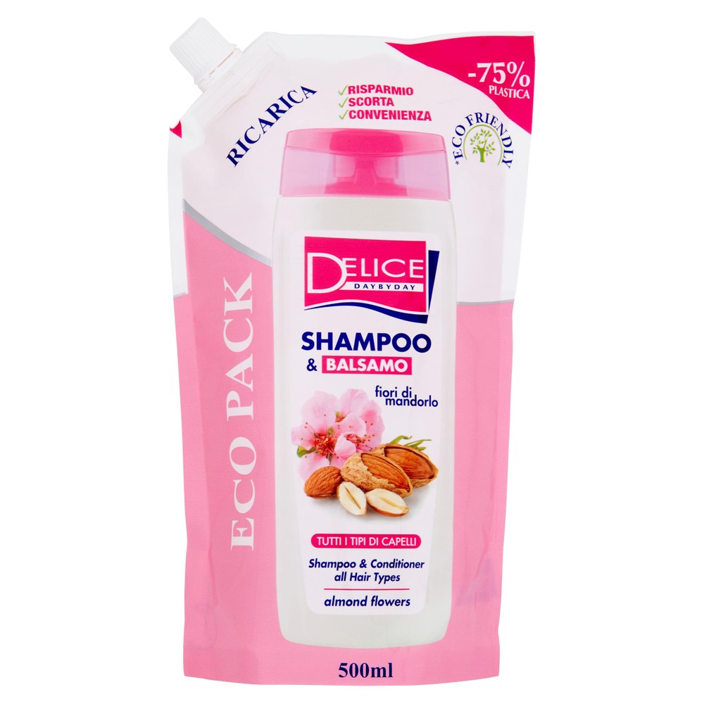 Shampoo & Balsamo Fiori Di Mandorlo Busta Delice - Foto 1