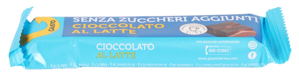 Barrette Giusto Senza Zucchero Al Latte - Foto 2