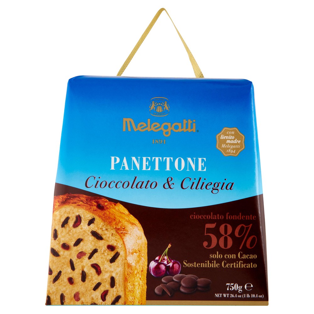 Panettone Cioccolato/Ciliegia Melegatti