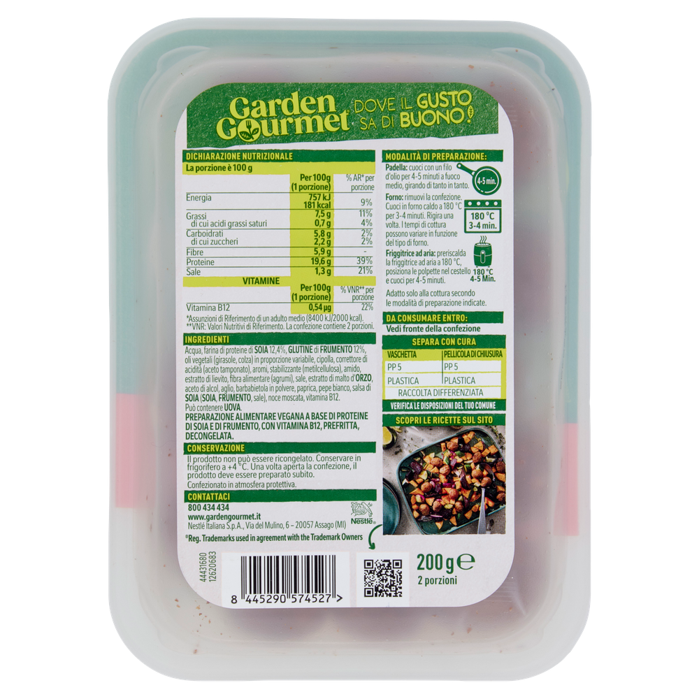 Polpette Di Soia Garden Gourmet - Foto 3