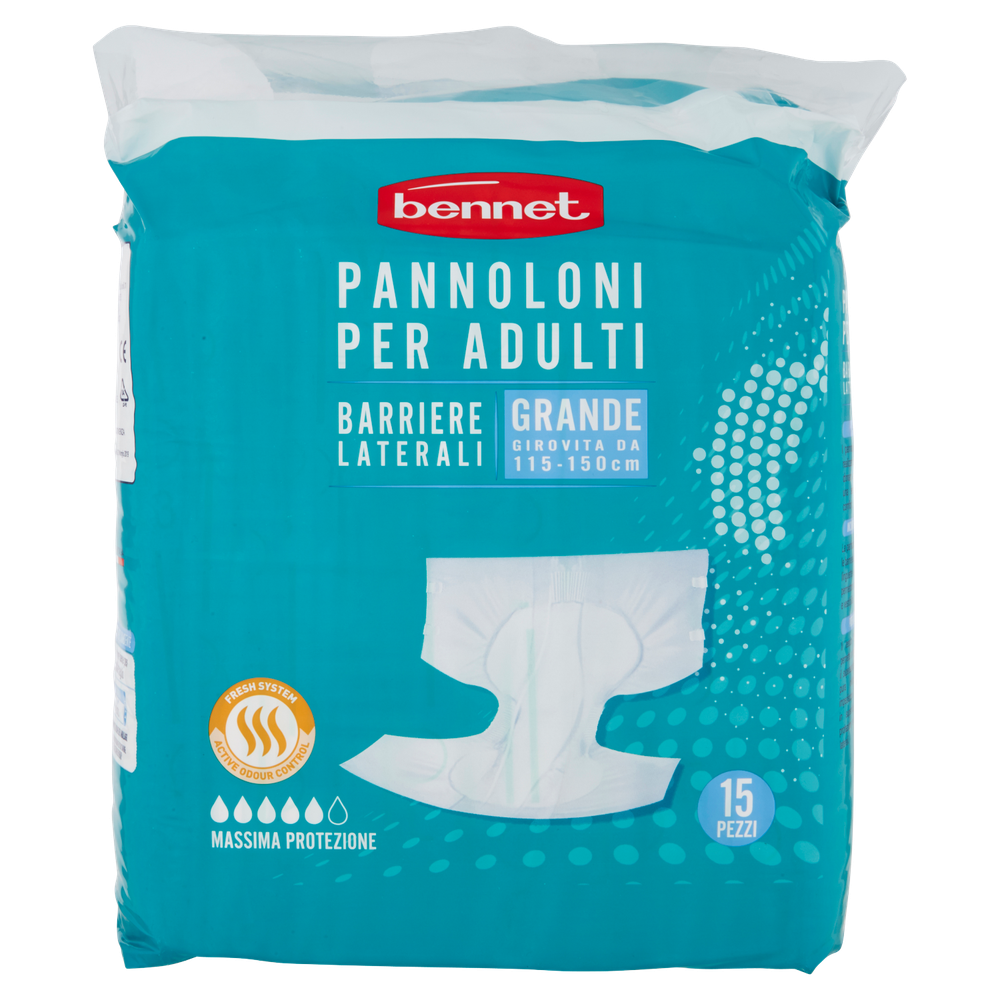 Pannoloni Adulti Bennet Taglia Grande - Foto 3