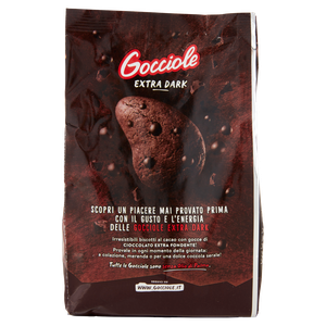 Biscotti Gocciole Extradark Con Cioccolato Extra Fondente Pavesi - Foto 3