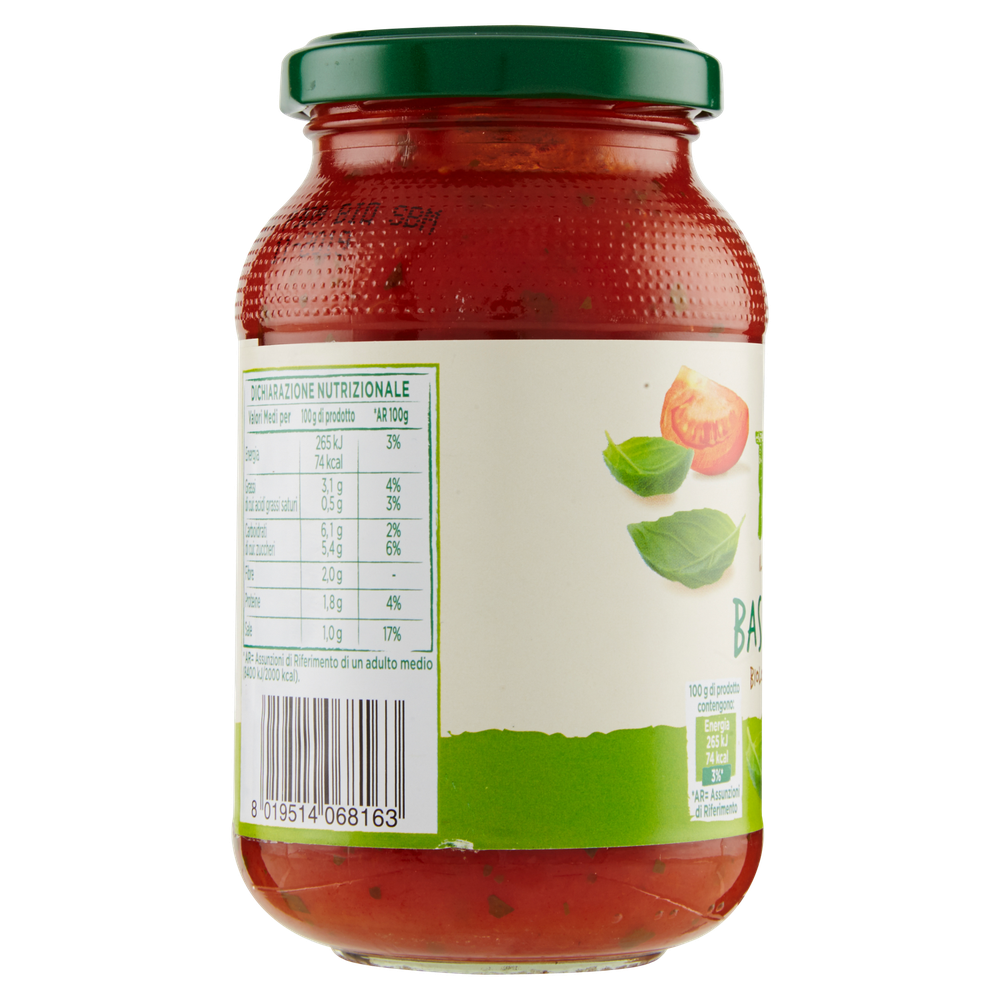 Sugo Al Basilico Biologico Bennet Bio - Foto 2