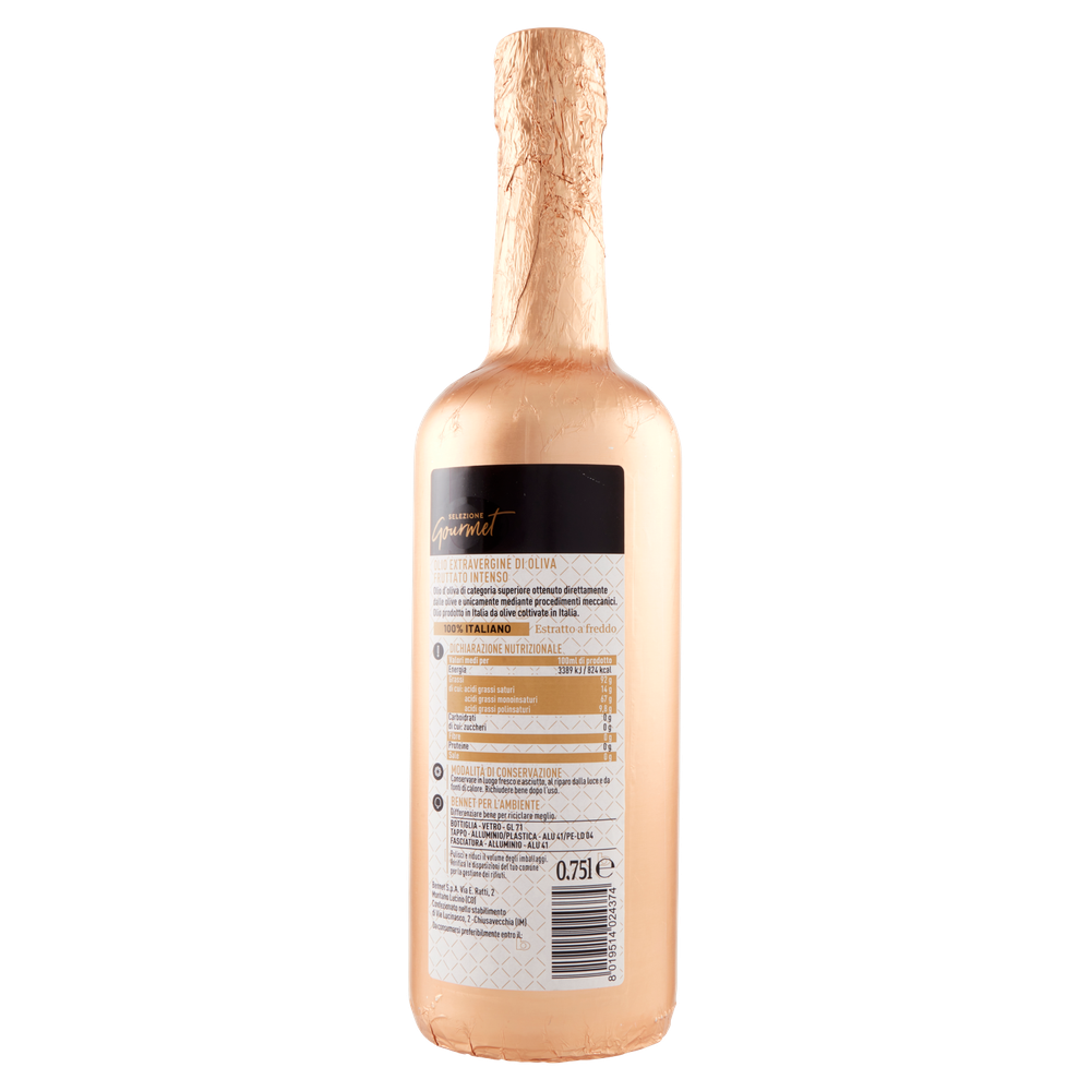 Olio Extra Vergine Di Oliva Fruttato Intenso Selezione Gourmet Bennet - Foto 3