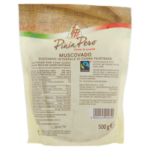 Zucchero Integrale Di Canna Muscovado Fairtrade Figli Di Pinin Pero - Foto 3