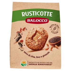 Biscotti Frollini Rusticotte Con Cereali E Semi Balocco - Foto 1