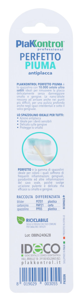 Plakkontrol Spazzolino Perfetto Piuma Extra Soft - Foto 3