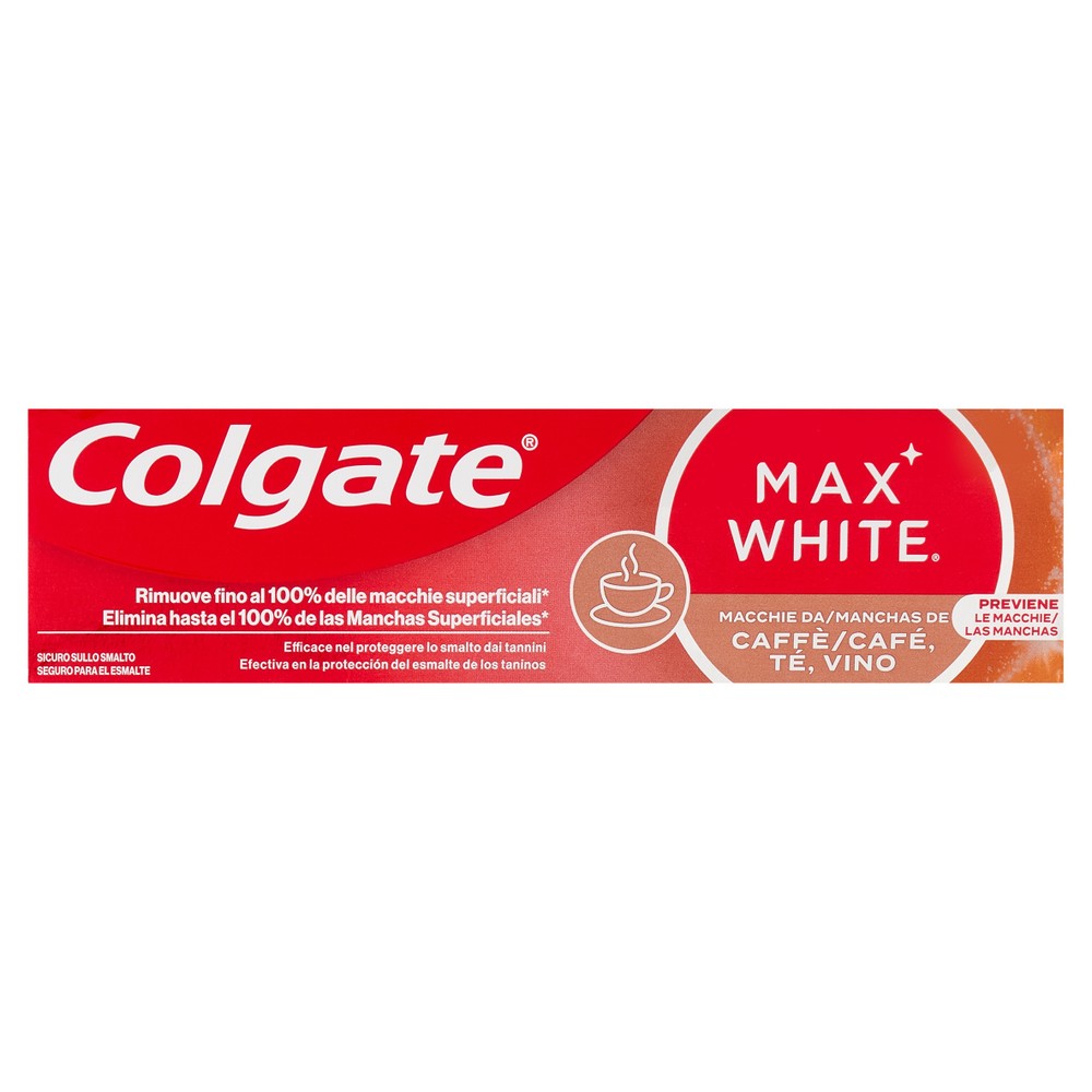 Dentifricio Max White Macchie Caffe' The' Vino Colgate - Foto 1