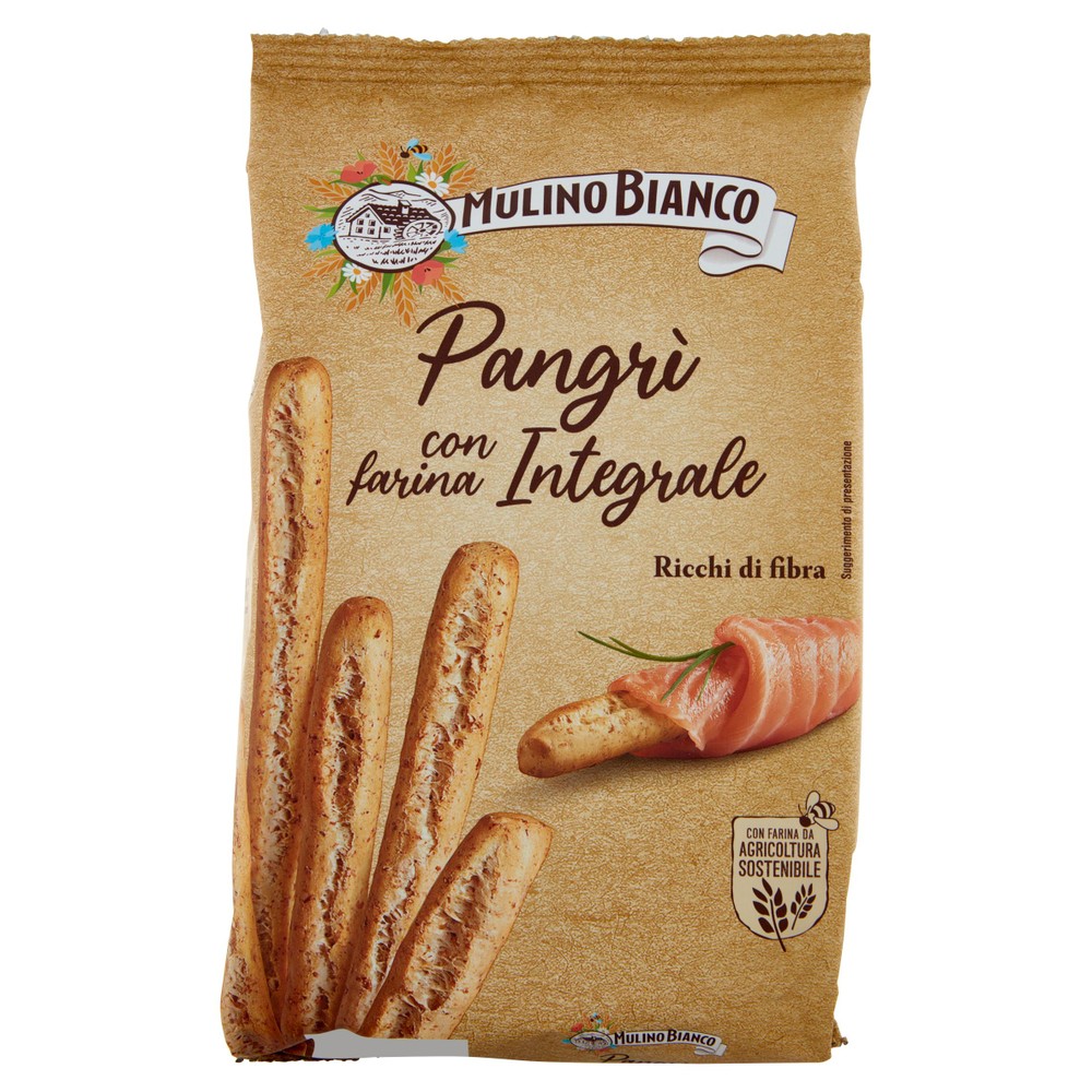 Grissini Pangrì Con Farina Integrale Mulino Bianco - Foto 1