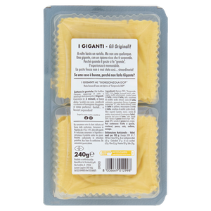 Ravioli Giganti Con Gorgonzola Dop 240g Lo Scoiattolo - Foto 3