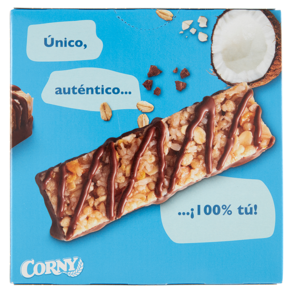 Barrette Ai Cereali Con Cioccolato E Cocco Corny, Conf.6x25 Gr - Foto 3