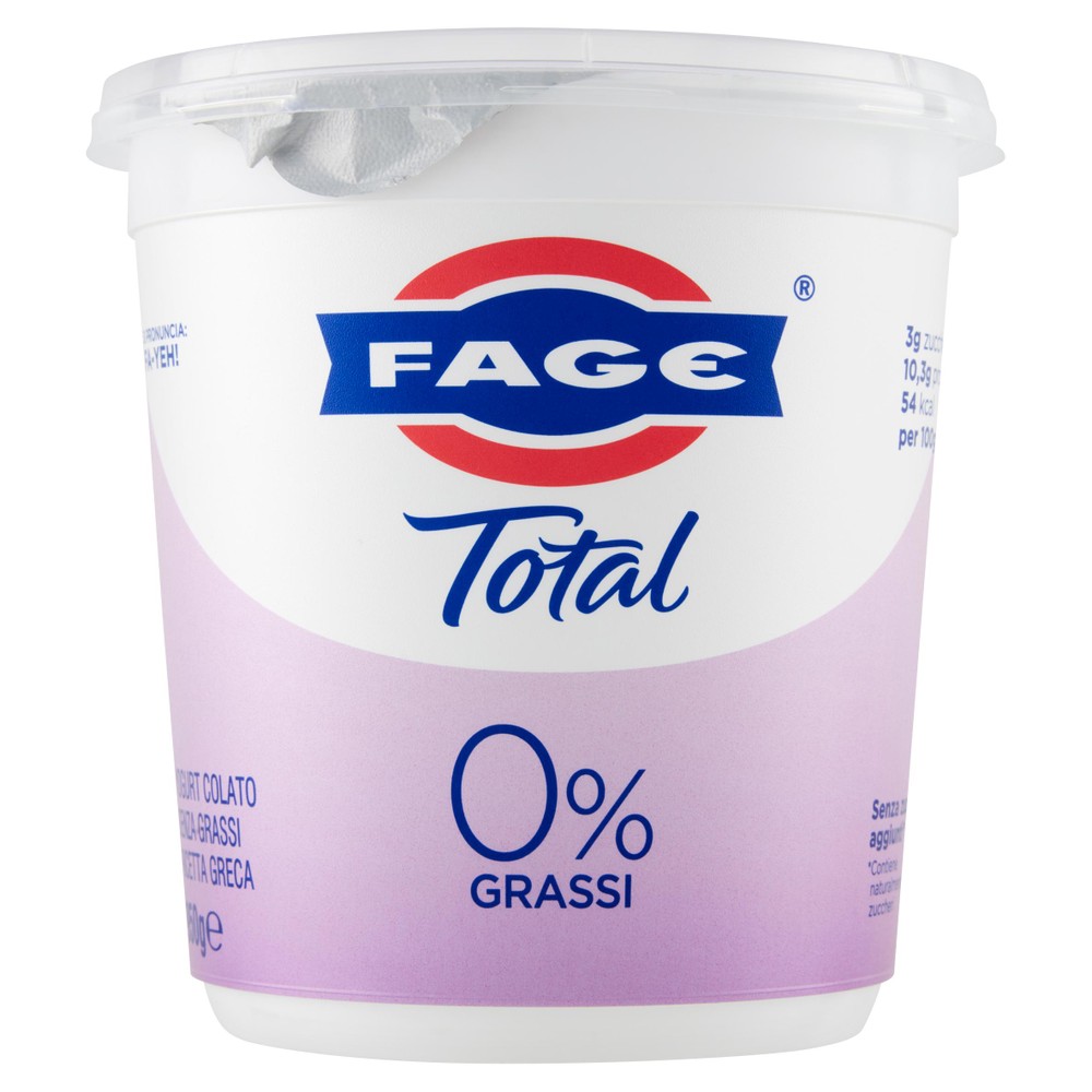 Total 0% Yogurt Bianco Magro Fage - Foto 1