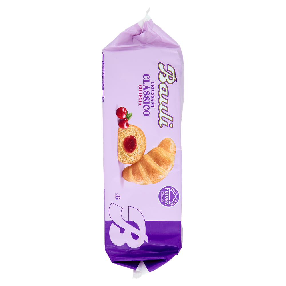 Croissant Classico Alla Ciliegia A Lievitazione Naturale 6x50g Bauli - Foto 2